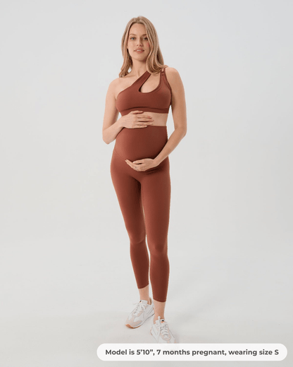 AXK CORE Curve Maternity Legging - Brown