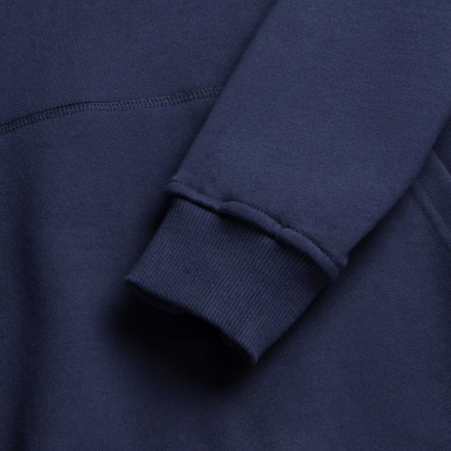 Marine French Terry Hoodie - Navy Blazer