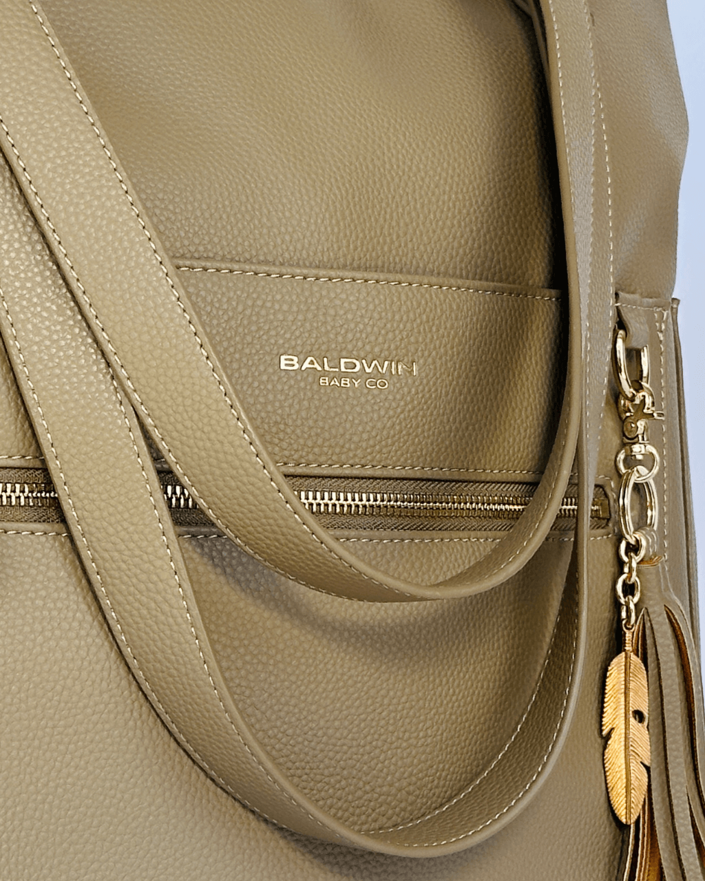 The Lillian Diaper Bag - Driftwood