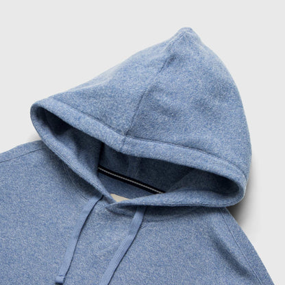 Justin Cashmist Fleece Hoodie - Blue Heather