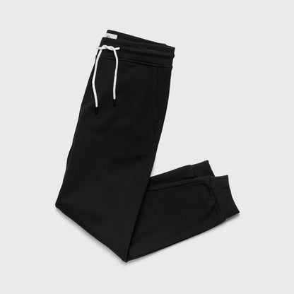 Dune Drawstring Terry Jogger - Black