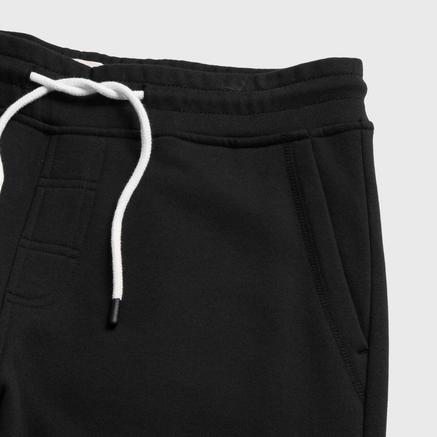 Dune Drawstring Terry Jogger - Black
