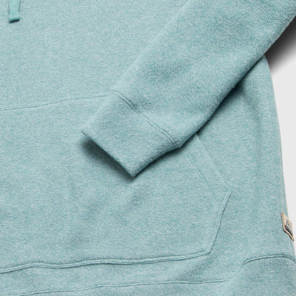 Justin Cashmist Fleece Hoodie - Aqua Heather