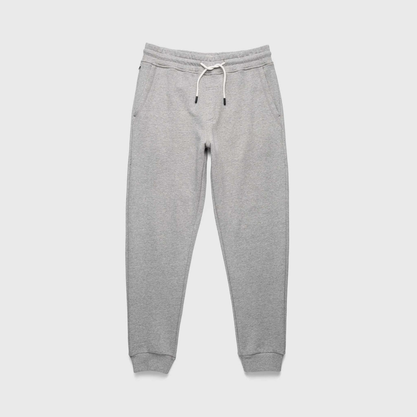 Dune Drawstring Terry Jogger - Heather Grey