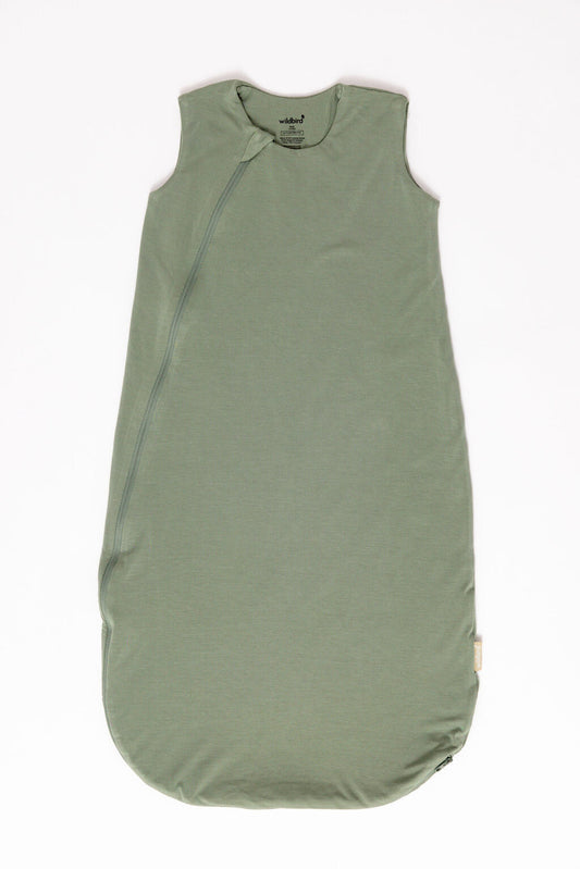 WildBird Acadian CloudBlend sleep sack TOG 1 sage green baby wearable blanket