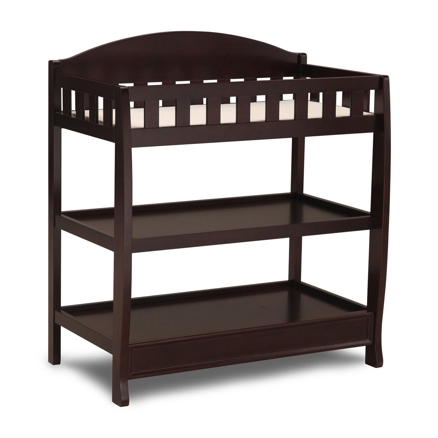Dark Brown Baby Changing table