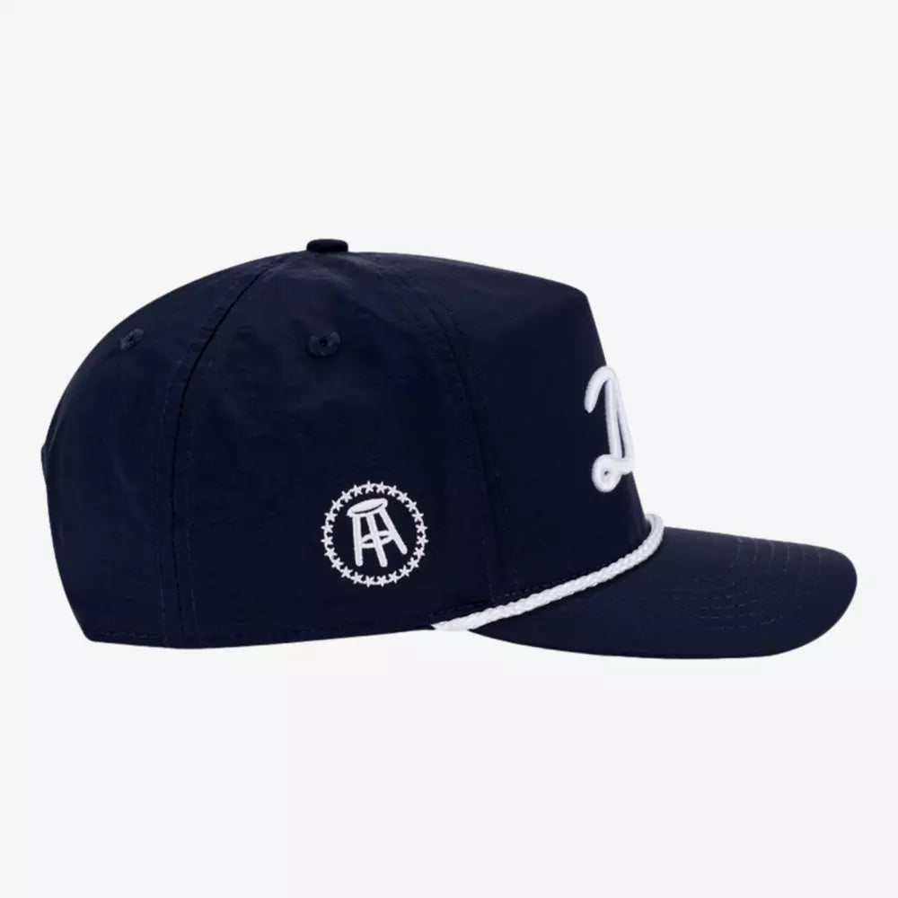 Navy Barstool Sports dad hat with ‘Dad’ embroidery — the perfect gift for modern fatherhood