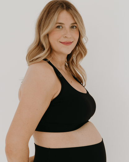 AXK CORE Full Support Nursing Bra - Black