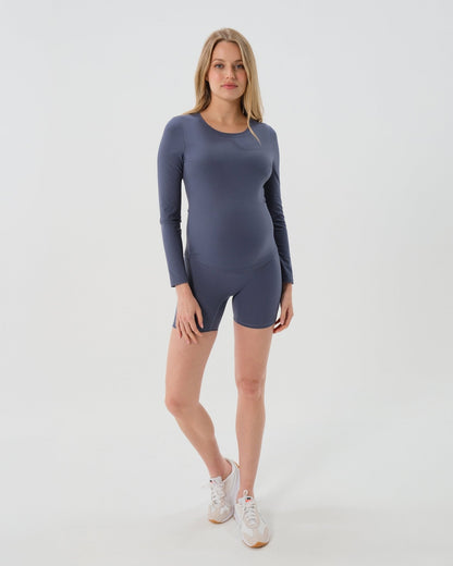 AXK CORE Maternity Bike Short - Blue