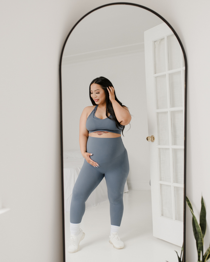 AXK CORE Curve Maternity Legging - Blue