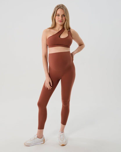 AXK CORE Curve Maternity Legging - Brown