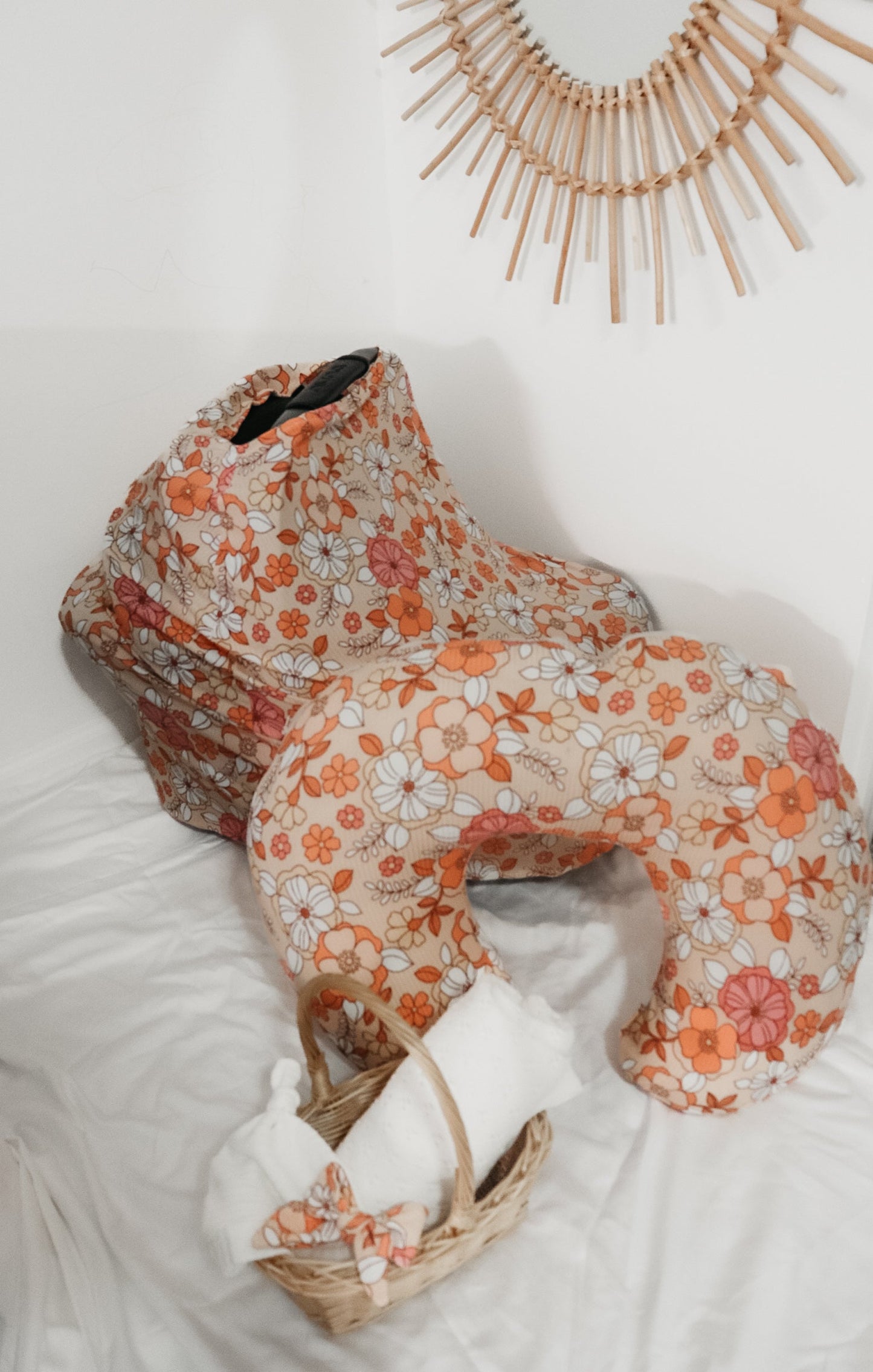 Peach Fuzz Nursing Pillow Cover