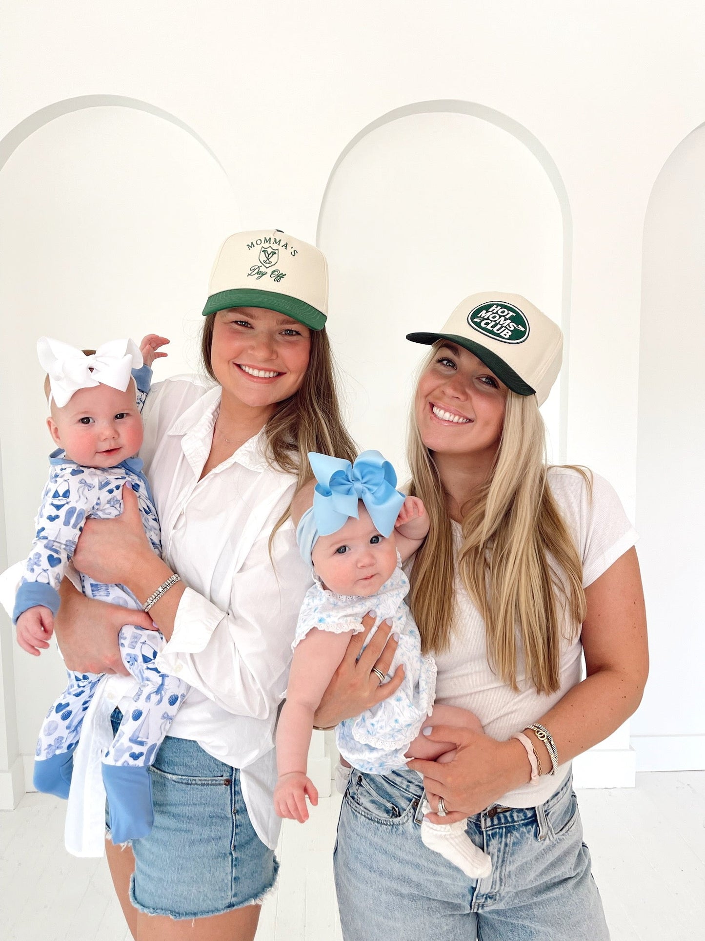 Momma's Day Off - Green Vintage Trucker Hat