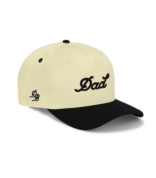 Dad Brand hat in cream and black