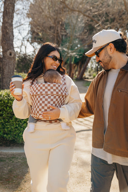 The Monarch Carrier - Mocha Check