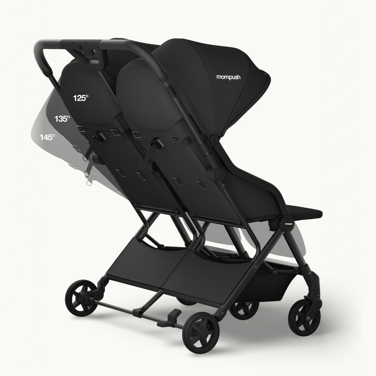 Mompush Lithe Double Lightweight Double Stroller