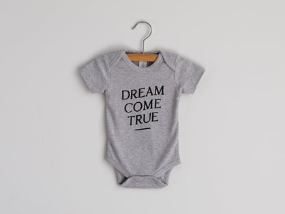 Dream Come True Organic Baby Bodysuit