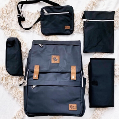 The Kaitlyn - Premium Canvas Diaper Backpack