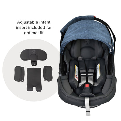Orbit Baby G5+ Infant Car Seat with Base