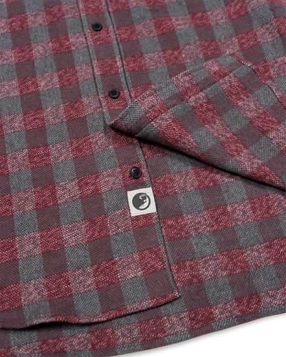 Grand Flannel, Burgundy