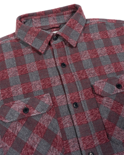 Grand Flannel, Burgundy