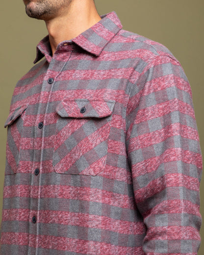 Grand Flannel, Burgundy