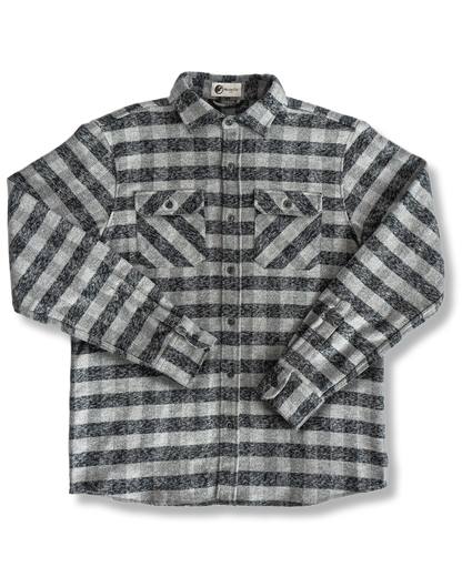 Grand Flannel, Charcoal Gingham