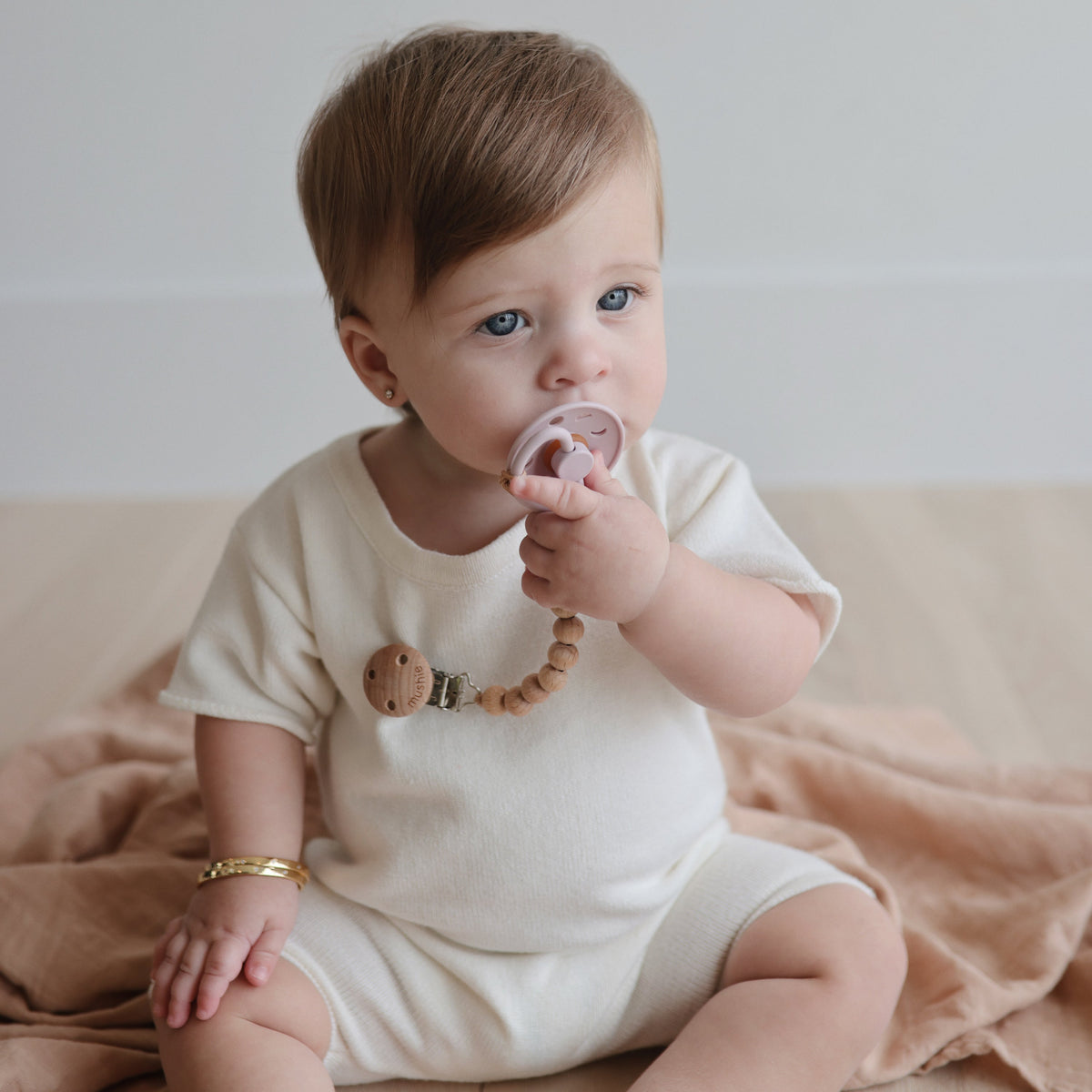FRIGG Moon Silicone Pacifier 2-Pack, view 15