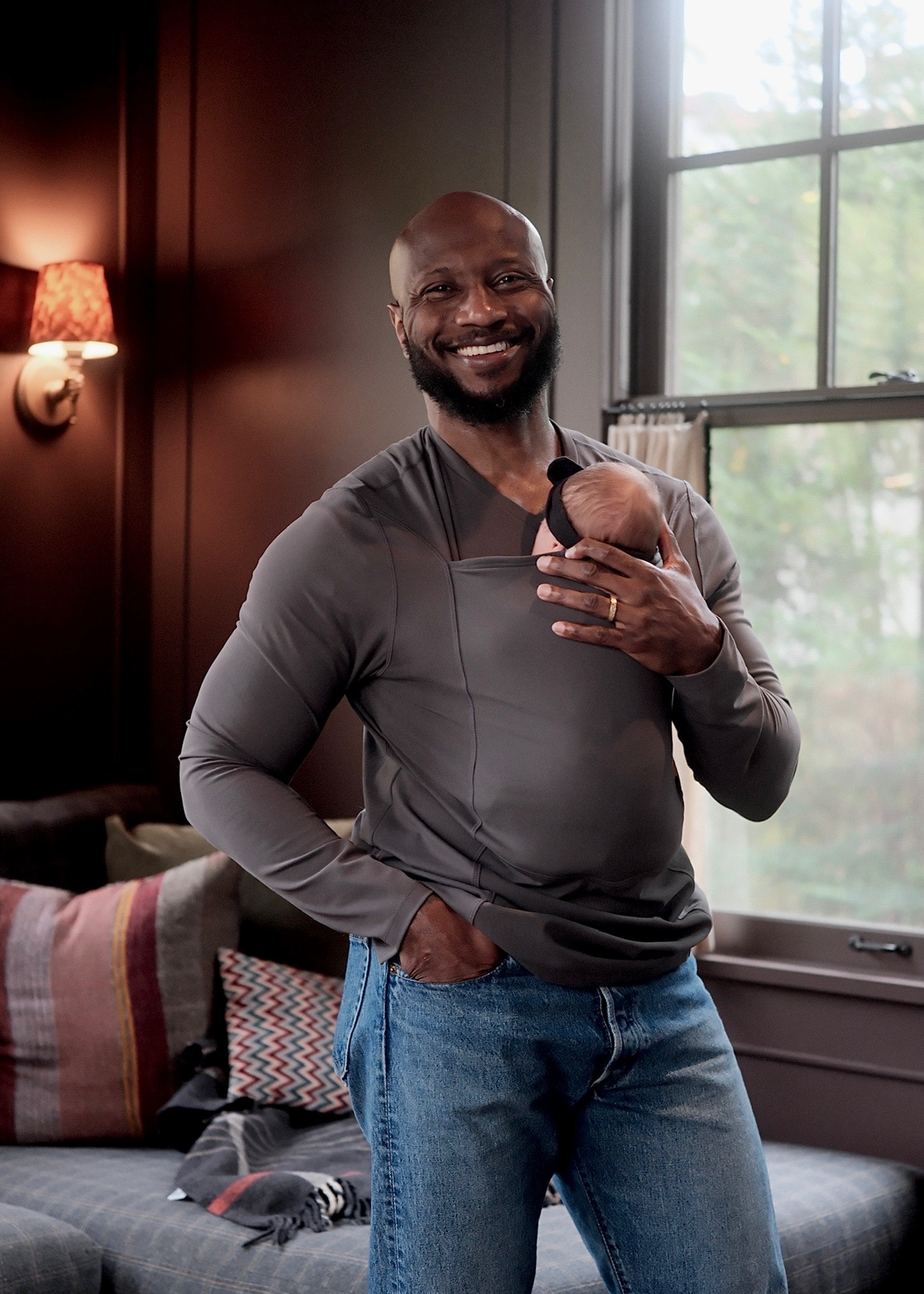 Lalabu Dad Shirt Baby Carrier
