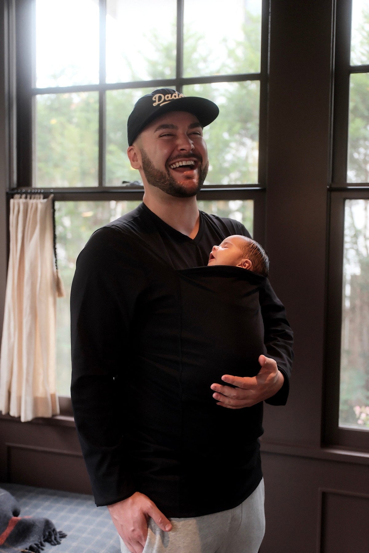 Lalabu Dad Shirt Baby Carrier
