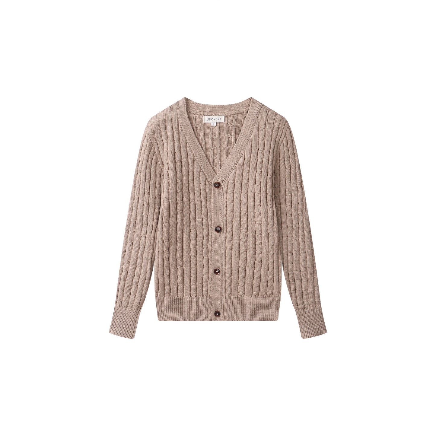 Oatmeal Boys Cardigan