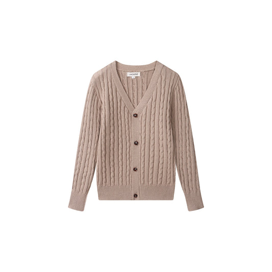 Oatmeal Boys Cardigan