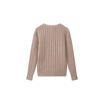 Oatmeal Boys Cardigan
