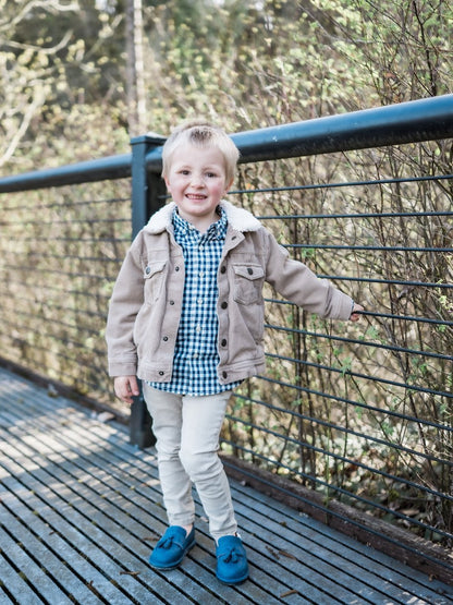 Kids Moccasin with Tassels | Slip-On Dress Shoes for Toddlers