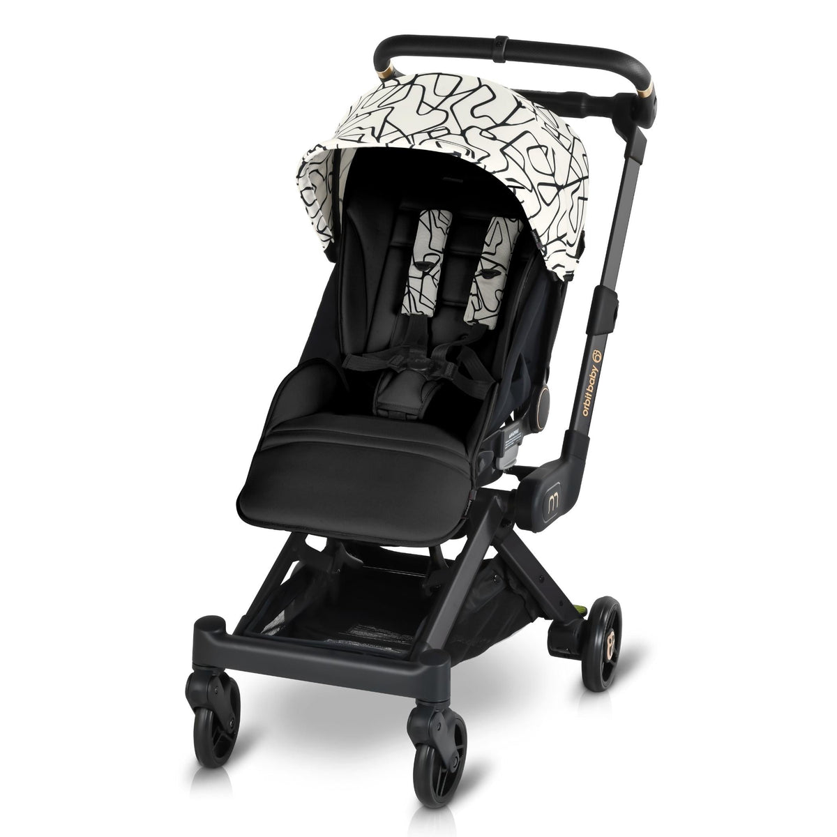 Orbit Baby M+ Compact Stroller with 360 Rotating Seat