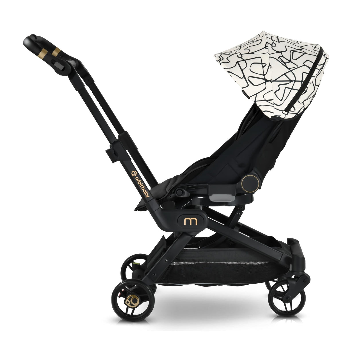 Orbit Baby M+ Compact Stroller with 360 Rotating Seat