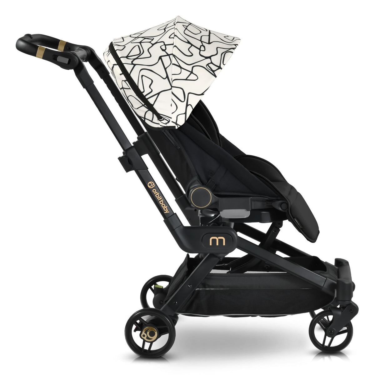 Orbit Baby M+ Compact Stroller with 360 Rotating Seat