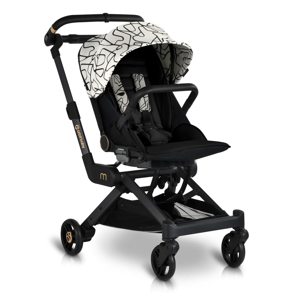 Orbit Baby M+ Compact Stroller with 360 Rotating Seat