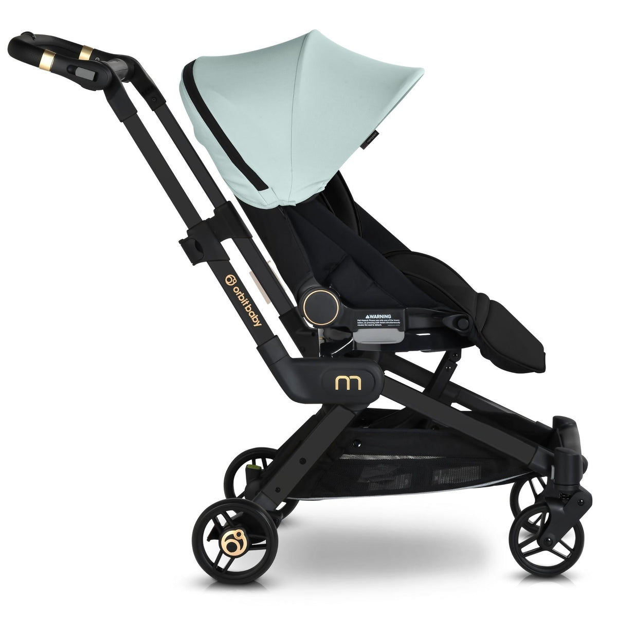 Orbit Baby M+ Compact Stroller with 360 Rotating Seat