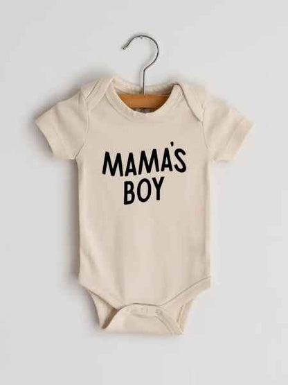 Mama's Boy Organic Modern Baby Bodysuit