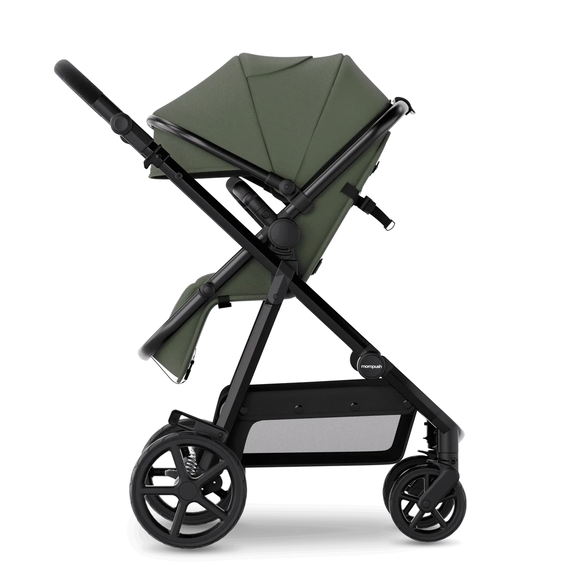 Mompush Meteor 2 Stroller with Bassinet Mode