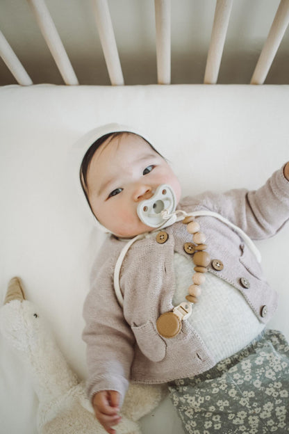 Orthodontic Shape Silicone Baby Pacifiers (Set of 2)