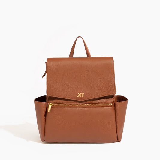 Cognac Mini Classic Diaper Bag II