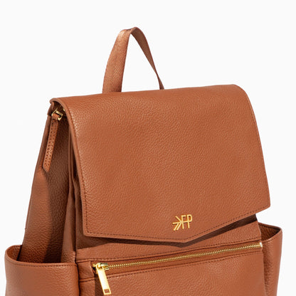 Cognac Mini Classic Diaper Bag II
