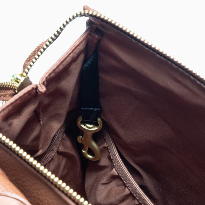 Cognac Mini Classic Diaper Bag II