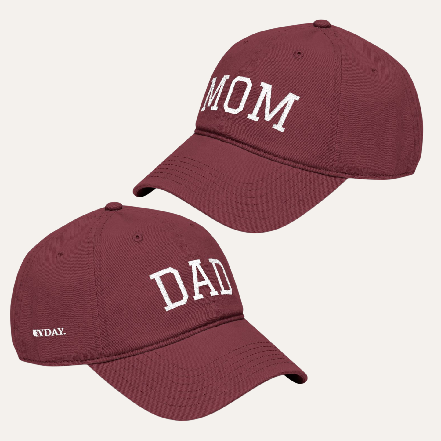Mom and Dad hats