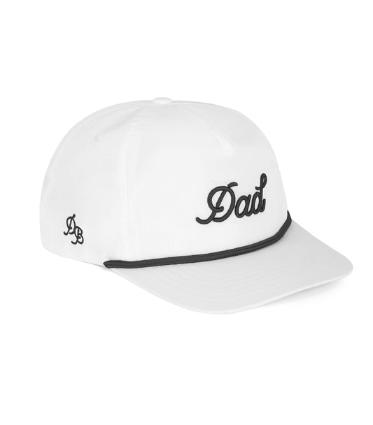 Dad Rope Hat | White