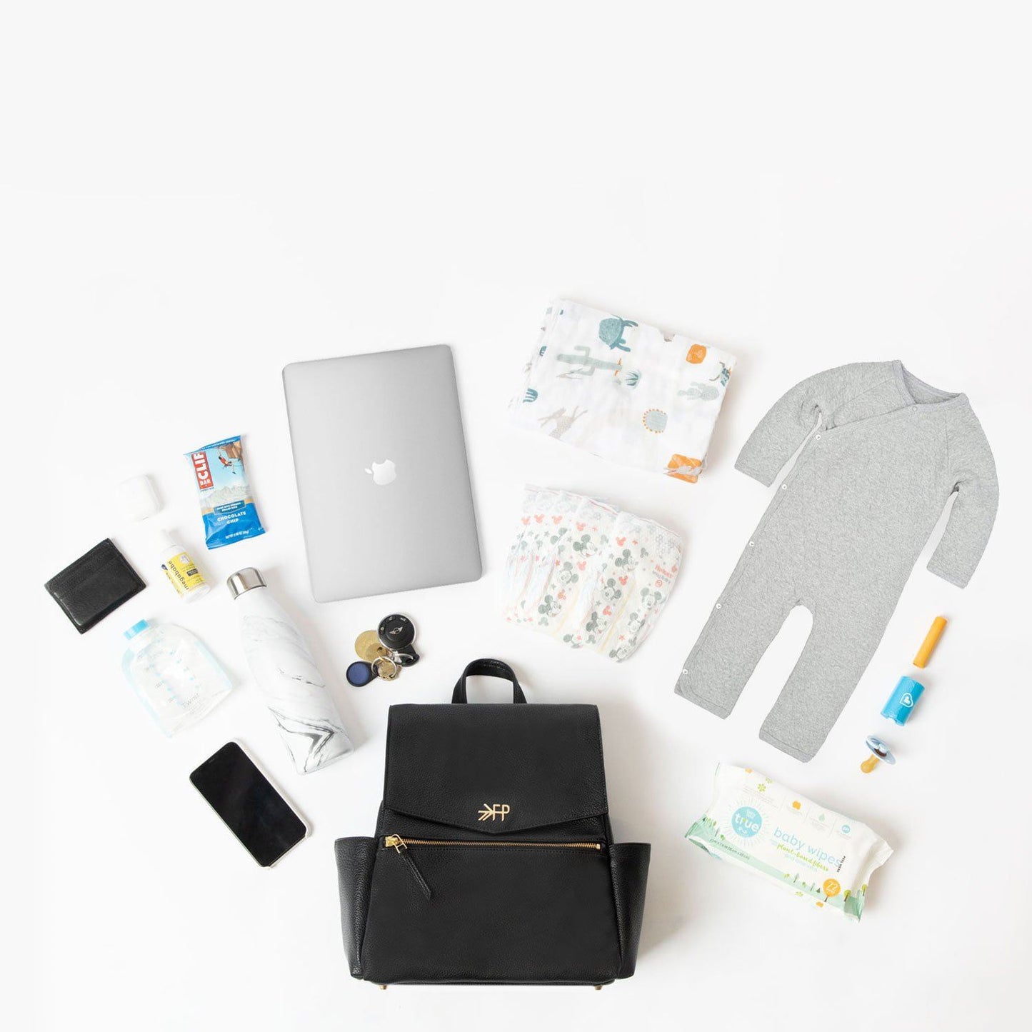 Stone Mini Classic Diaper Bag II