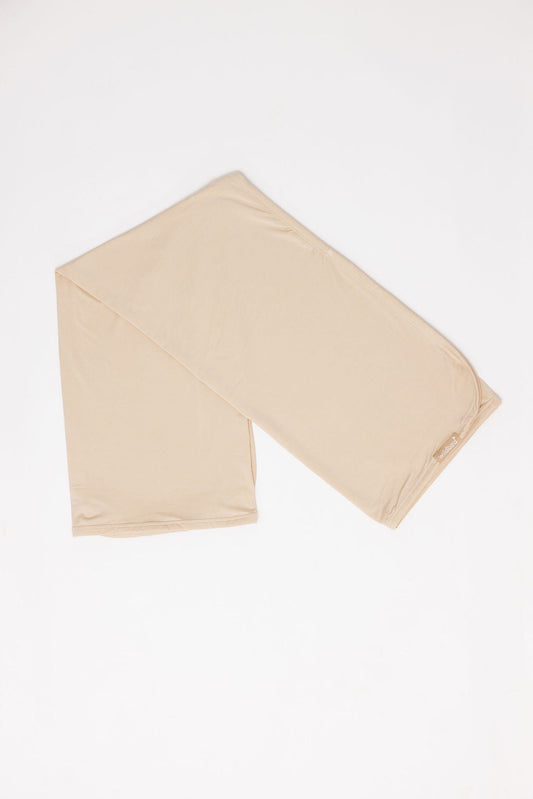 WildBird Sparrow CloudBlend swaddle warm cream stretchy baby wrap