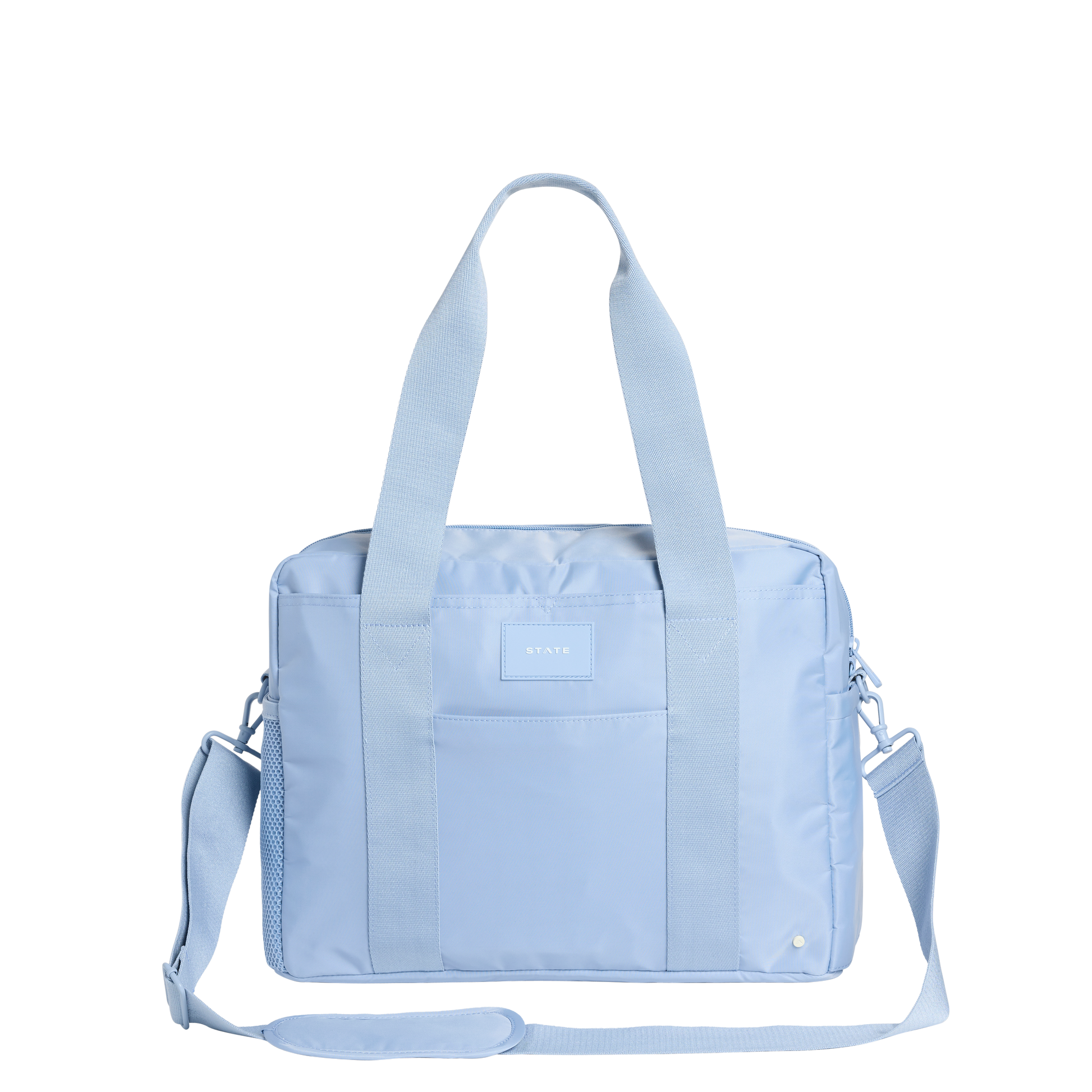 State Bags Jordan nylon diaper tote bag with adjustable crossbody strap